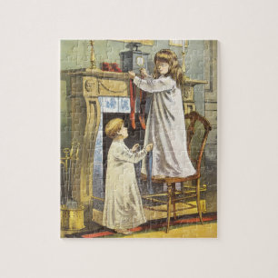 Weihnachten im viktorianischen Stil, Weihnachtsstr Puzzle