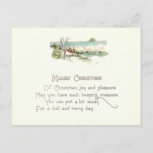 Weihnachten im Vintage-Stil (Vorderseite)