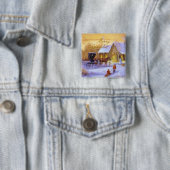 Weihnachten im Vintage-Stil Button (Beispiel)