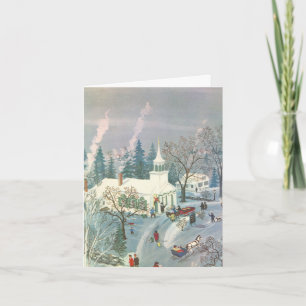 Weihnachten im Vintage-Stil Danke