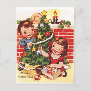 Weihnachten im Vintage-Stil der 1940er Jahre