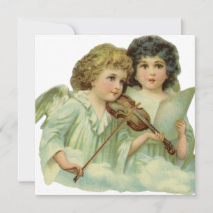 Weihnachten im Vintage-Stil, Einladung mit viktori