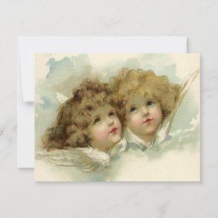 Weihnachten im Vintage-Stil, Einladung mit viktori