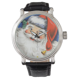 Weihnachten im Vintage-Stil, fröhlicher Weihnachts Armbanduhr