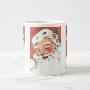 Weihnachten im Vintage-Stil, fröhlicher Weihnachts Jumbo-Tasse