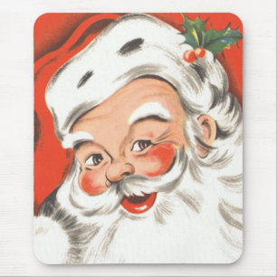 Weihnachten im Vintage-Stil, fröhlicher Weihnachts Mousepad