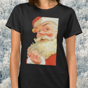 Weihnachten im Vintage-Stil, fröhlicher Weihnachts T-Shirt