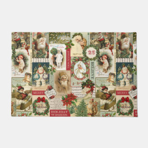 WEIHNACHTEN IM VINTAGE-STIL FUßMATTE