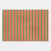 Weihnachten im Vintage-Stil Geschenkpapier Set (Vorderseite)