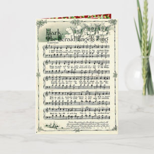 Weihnachten im Vintage-Stil Hark the Herald Angels