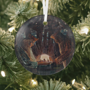 Weihnachten im Vintage-Stil, Märchen (1909) Ornament Aus Glas