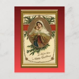 Weihnachten im Vintage-Stil, Maria und Jesuskind