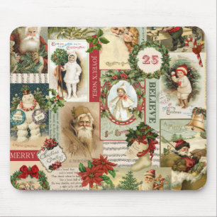 WEIHNACHTEN IM VINTAGE-STIL MOUSEPAD