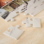 Weihnachten im Vintage-Stil Puzzle (Seite)