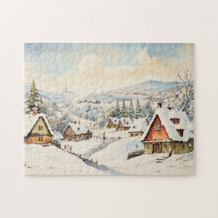 Weihnachten im Vintage-Stil Puzzle