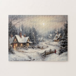 Weihnachten im Vintage-Stil Puzzle