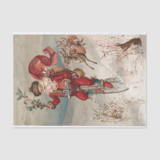 Weihnachten im Vintage-Stil Seidenpapier