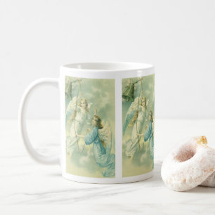 Weihnachten im Vintage-Stil, viktorianische Engel  Kaffeetasse