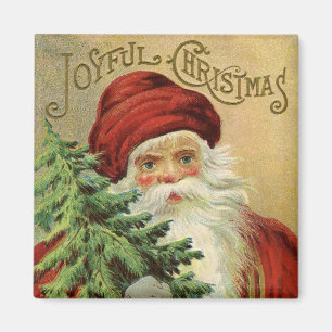 Weihnachten im Vintage-Stil, viktorianischer Weihn Magnet