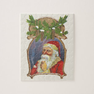 Weihnachten im Vintage-Stil, viktorianischer Weihn Puzzle