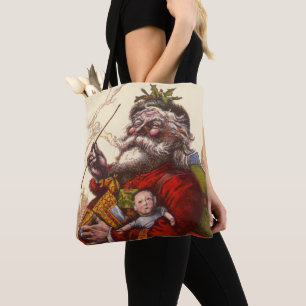 Weihnachten im Vintage-Stil, viktorianischer Weihn Tasche