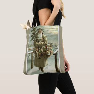 Weihnachten im Vintage-Stil, viktorianischer Weihn Tasche
