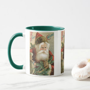 Weihnachten im Vintage-Stil, viktorianischer Weihn Tasse