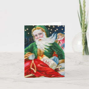 Weihnachten im Vintage-Stil - Weihnachtsmann 