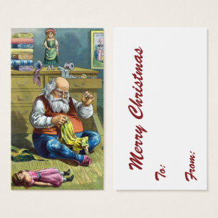 Weihnachten im Vintage-Stil, Weihnachtsmann macht 