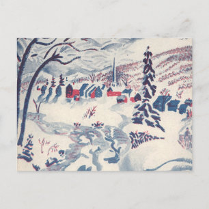 Weihnachten im Vintage-Stil, Winterdorf-Schneeland