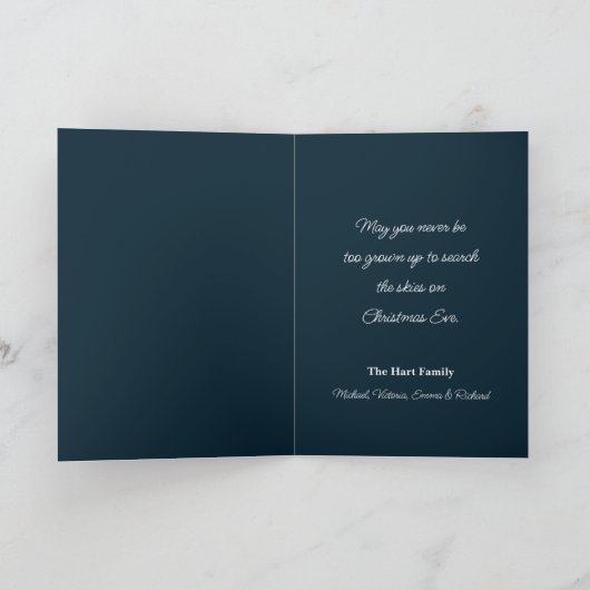 Weihnachten im Wald (Innenseite)