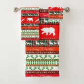 Weihnachten im Wald Badhandtuch Set (Insitu)