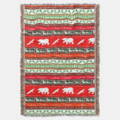 Weihnachten im Wald Decke (Vorderseite Vertikal)