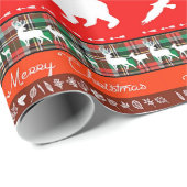 Weihnachten im Wald Geschenkpapier (Rolleneckpunkt)