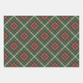 Weihnachten im Wald Geschenkpapier Set (Vorderseite)