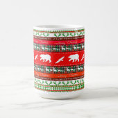 Weihnachten im Wald Kaffeetasse (Mittel)