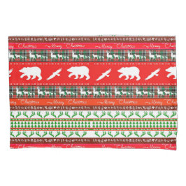 Weihnachten im Wald Kissenbezug