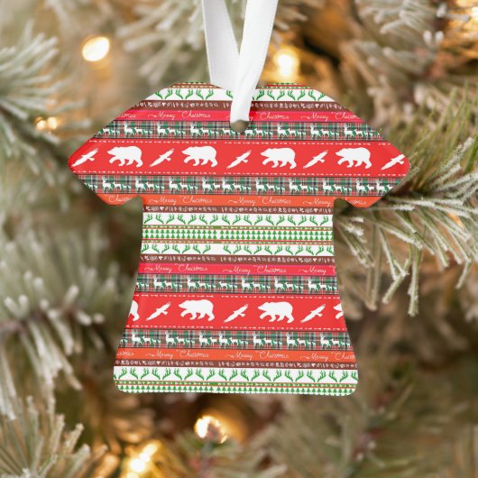 Weihnachten im Wald Ornament (Baum)