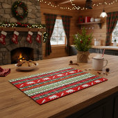 Weihnachten im Wald Schneidebrett