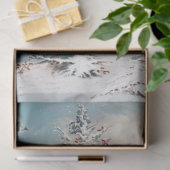 Weihnachten im Wald Seidenpapier (Geschenk)
