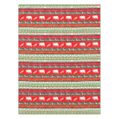 Weihnachten im Wald Tischdecke (Vorderseite)