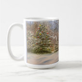 Weihnachten im Wald, von Gary Poling Kaffeetasse (Links)
