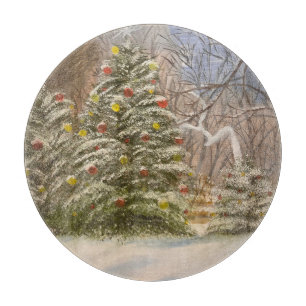 Weihnachten im Wald, von Gary Poling Schneidebrett