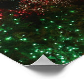 Weihnachten im Washington DC Tempel Poster (Ecke)