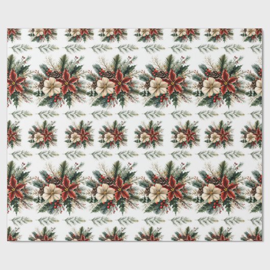 Weihnachten im Wasser Geschenkpapier (Flach)