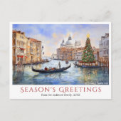 Weihnachten im Wasser in Venedig Italien Reisen (Vorderseite)