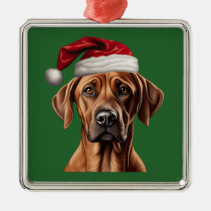 Weihnachten im Wasser Rhodesian Ridgeback Ornament Aus Metall