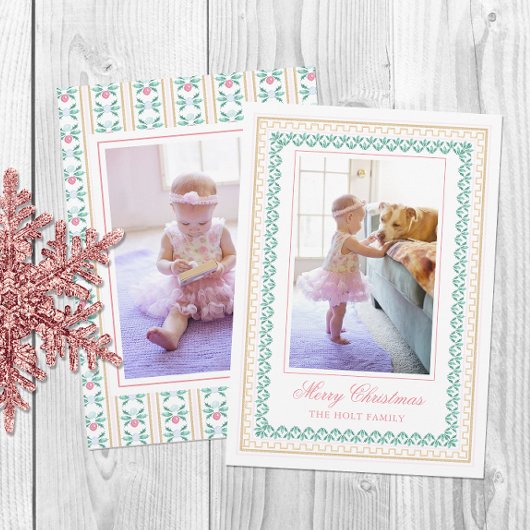 Weihnachten im Wasser Rosa Grandmillennial Foto