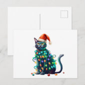 Weihnachten im Wasser Weihnachten Postkarte (Vorne/Hinten)