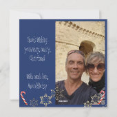 Weihnachten im Weihnachten + Foto Ferienkarte (Rückseite)